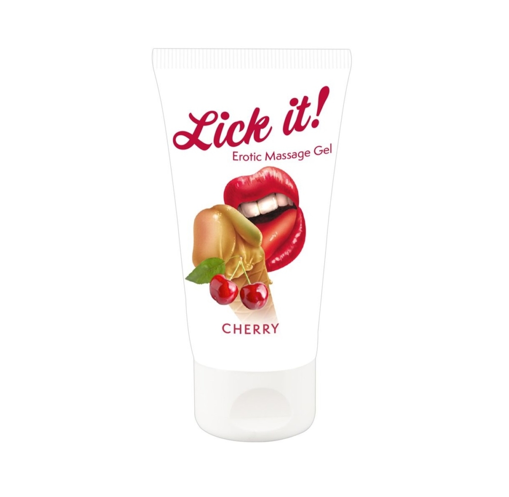 Erotic Massage Gel Cherry 50ML - Fun4Pleasure Webshop